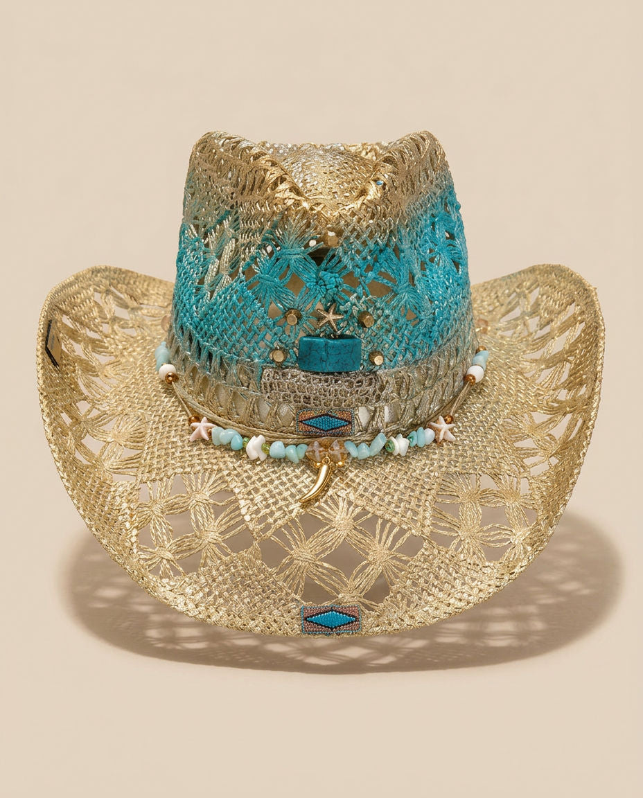 By Carmenzo Sea Gold Hat
