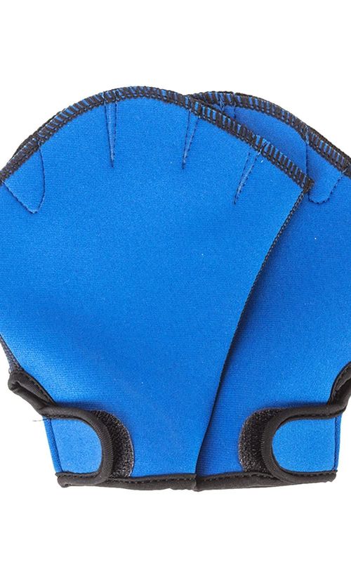 Webbed Swimming Gloves Fingerless Nylon Scuba Gloves For Diving Surfing