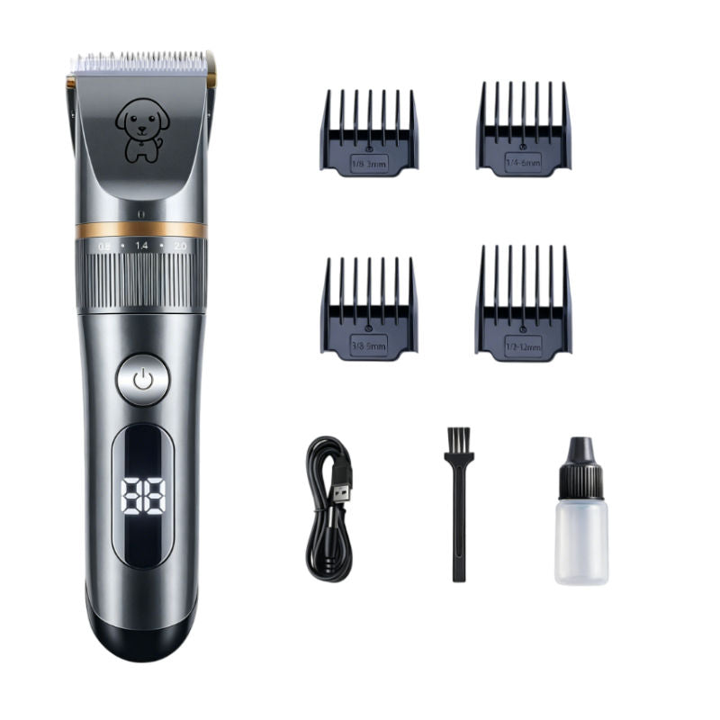 Rechargeable Pet Hair Clipper Kit