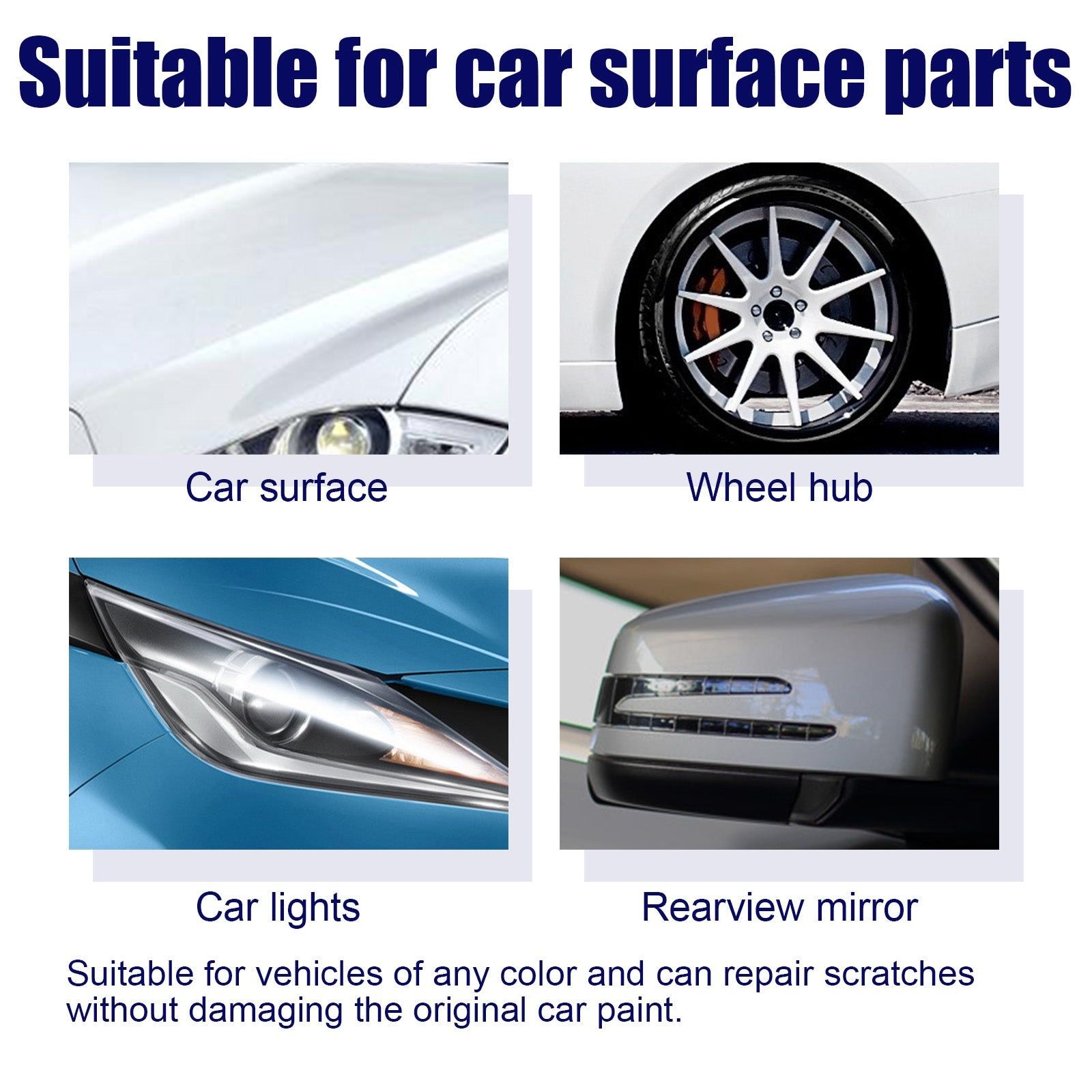 Car Scratch Repair Kit, Fast Paint Scratch Remover, Car Body Polishing, Scratch Fix ,1set