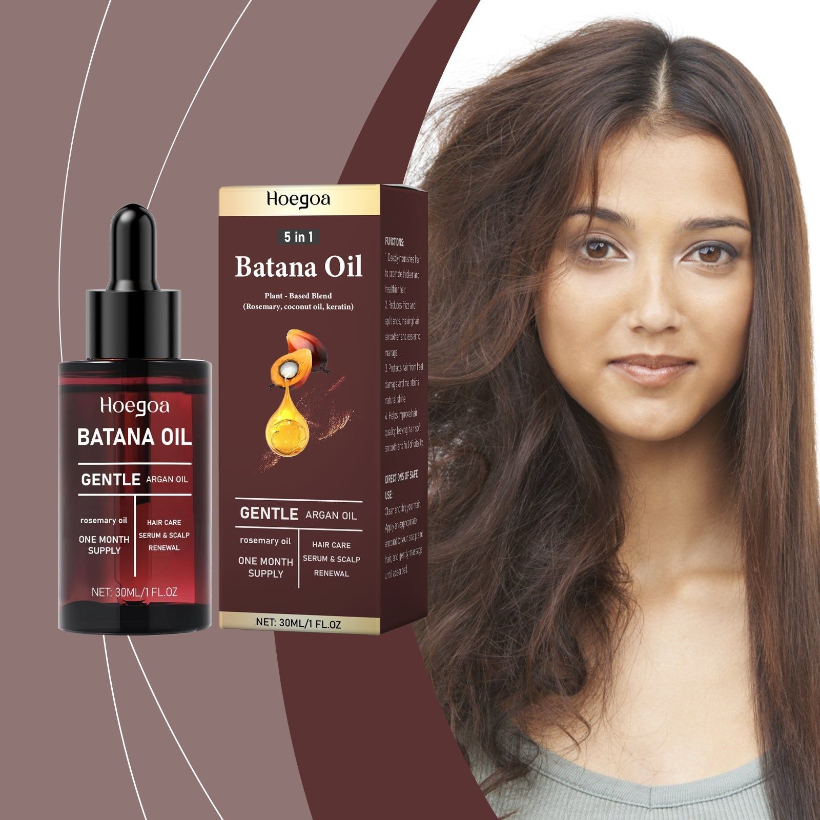 Batana Hair Oil for Deep Nourishment, Strengthening, Hair Growth, Hair Care ,30ml