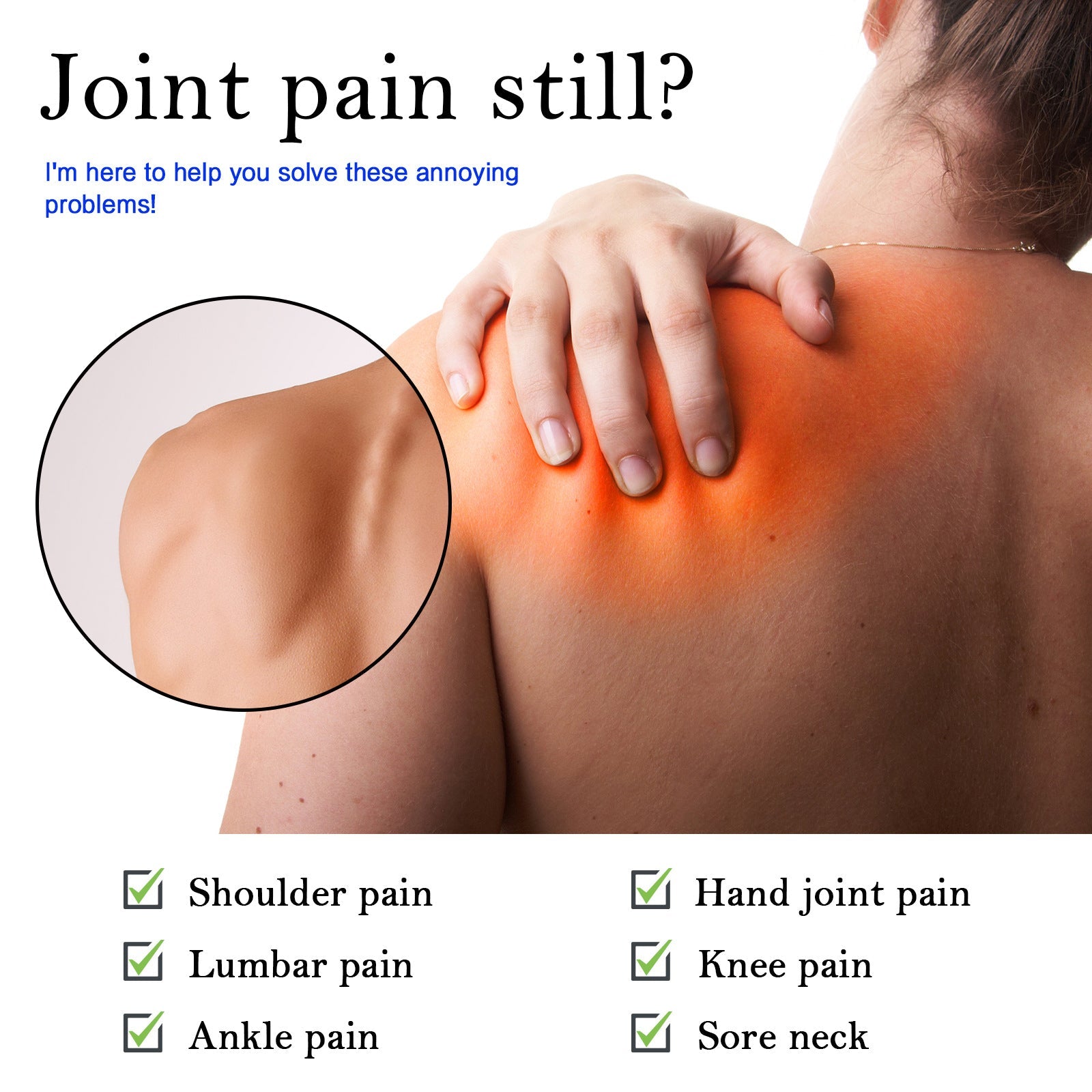 Relieve Joint Pain Fast, Pain Relief Cream for Joints, Knees, Neck, Hands, Feet ,57g