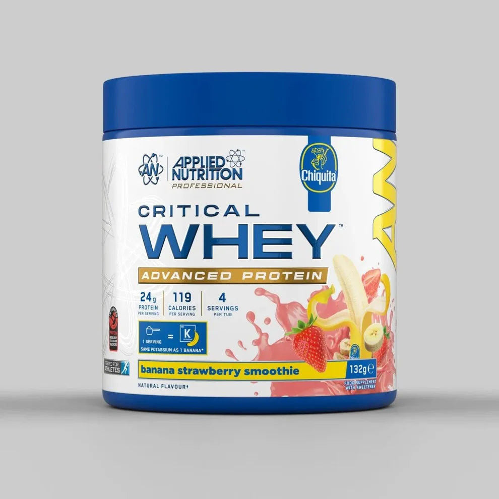 AN CRITICAL WHEY 132G BANANA STRAWBERRY SMOOTHIE