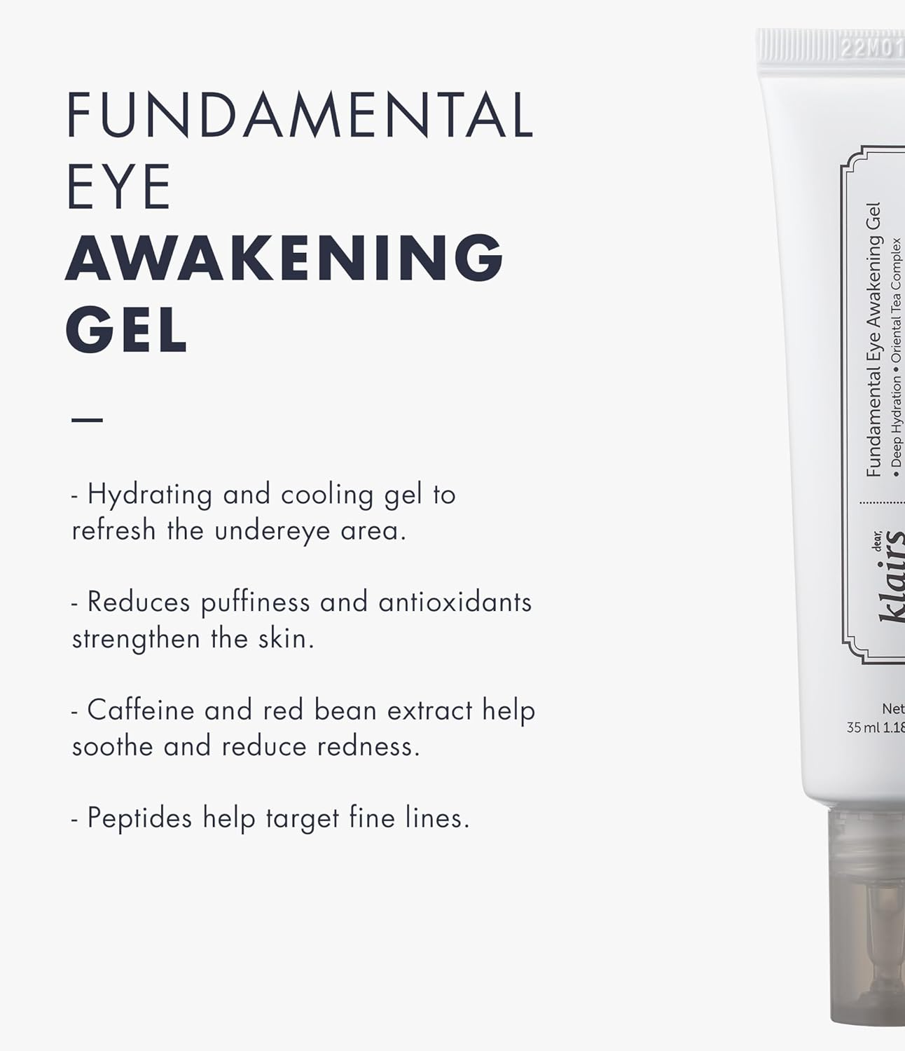 جل Klairs Fundamental Eye Awakening Gel 35 مل
