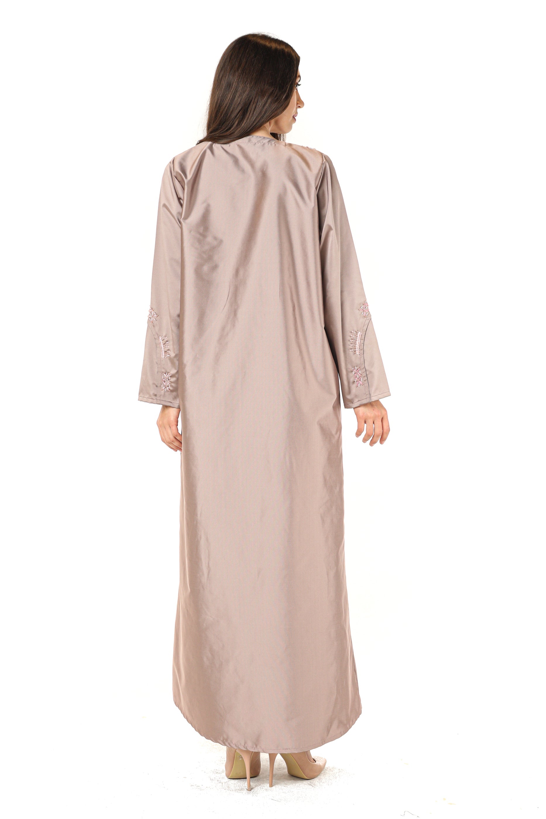 MOiSTREET Victoria Satin Abaya