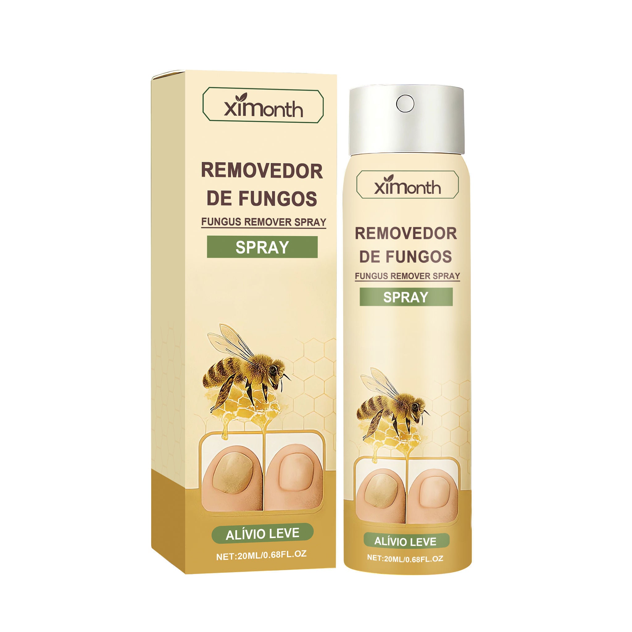 Bee Venom Nail Care Spray, Natural Nourishing, Strengthening, Moisturizing, Gentle Nail Treatment ,20ml