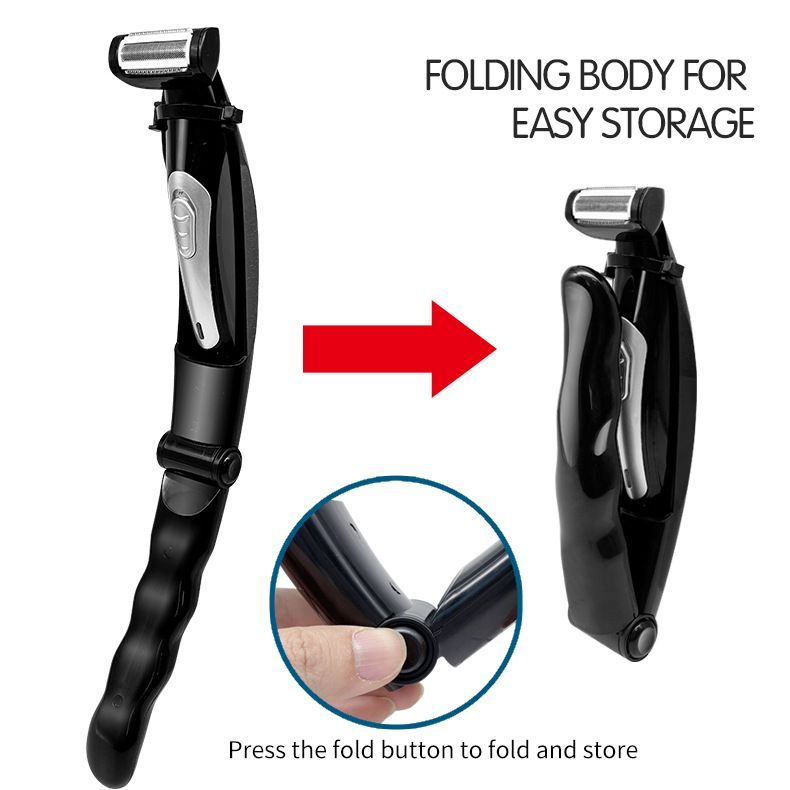 USB Foldable Back Hair Remover