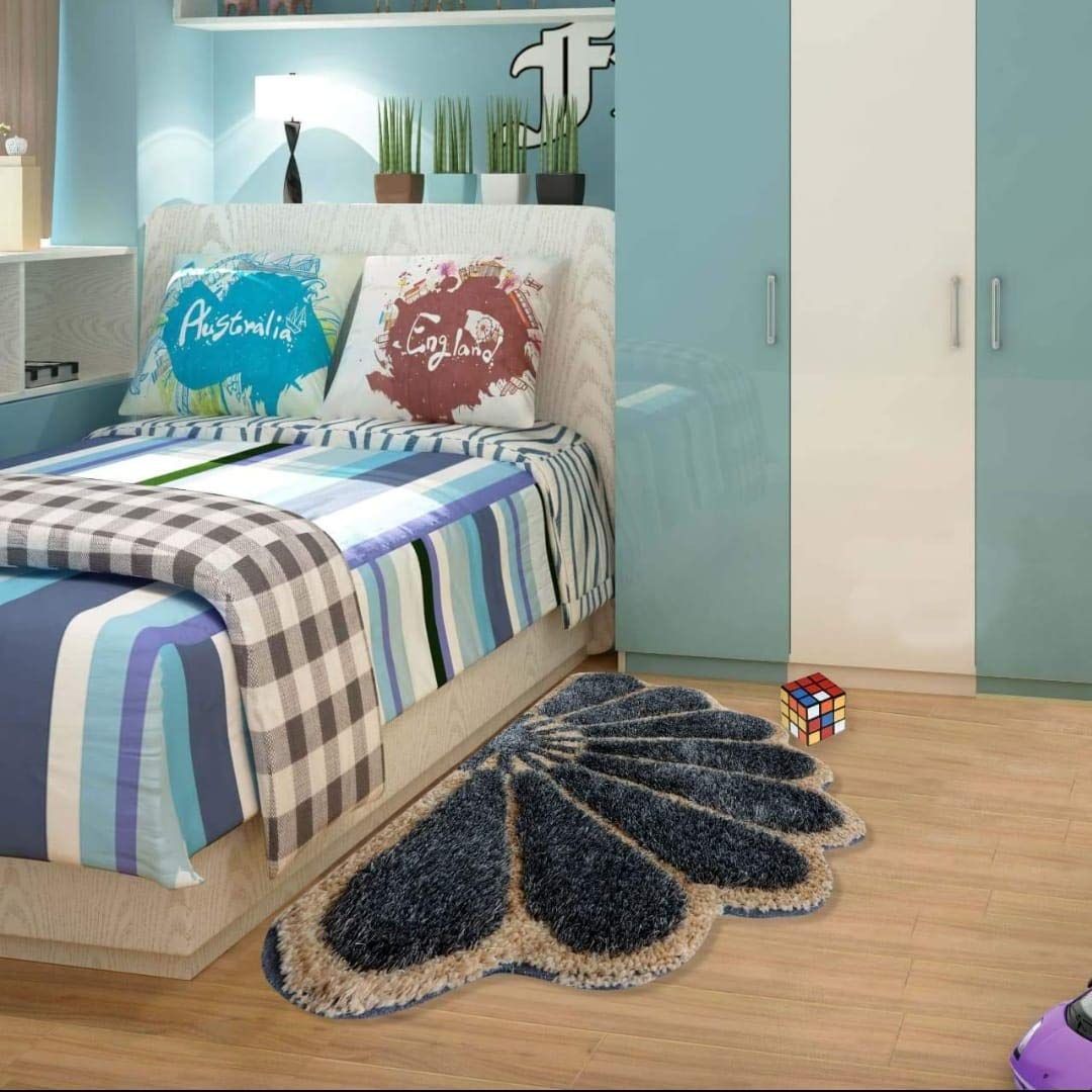 AIESY ® 5D Designer Half Sunflower Micro-Poly Door Mat