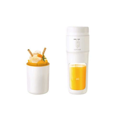 Porodo LifeStyle 2 in 1 Portable Ice Cream Maker and Blender