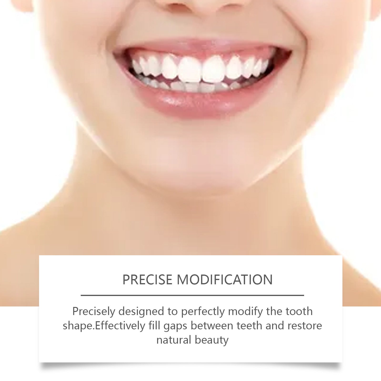 Transform Your Smile with Adult Teeth Braces, Perfect for Gap Filling and Natural Look ,1pair