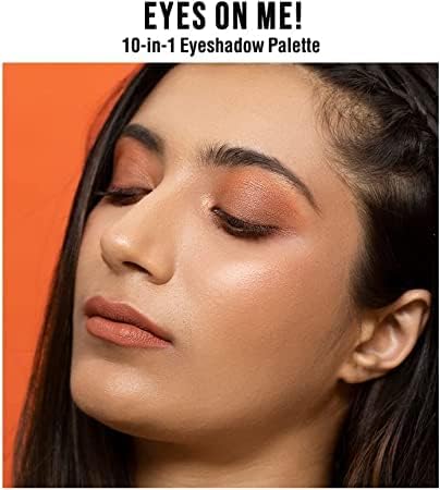 Nykaa Eyes On Me! 10in1 Eyeshadow Palette  Smokey at 8!