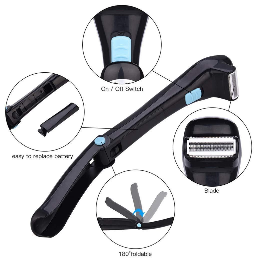 Foldable Rechargeable Back Hair Trimmer