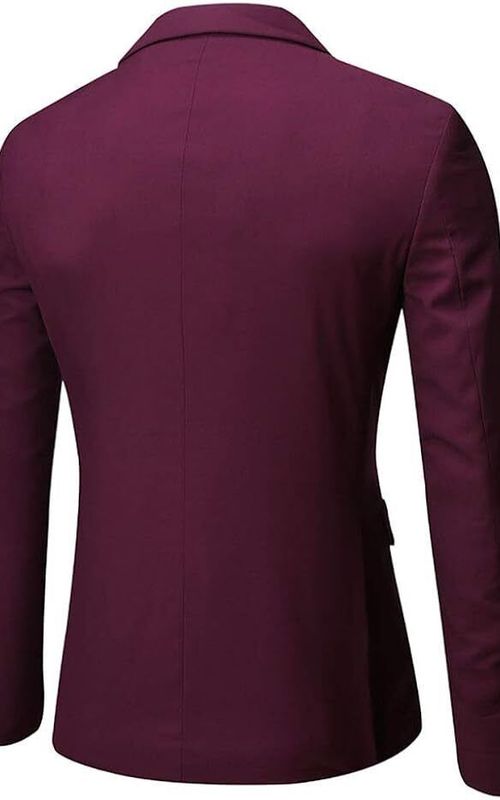 Purple Coat Pant Vest Tuxedo, Elegant Formal Attire for Weddings, Ideal Gift