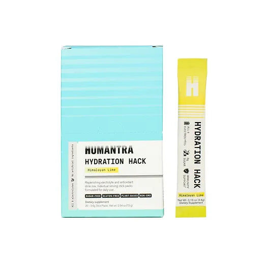 Humantra Electrolyte Himalayan Lime 72g Pack of 2 (40 Sachets)