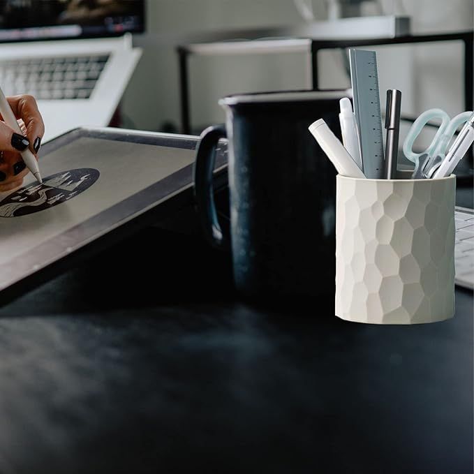 Pen Holder Silicon Pen Cup Pencil Organizer Makeup Brush Pen Holder Office Accessory
