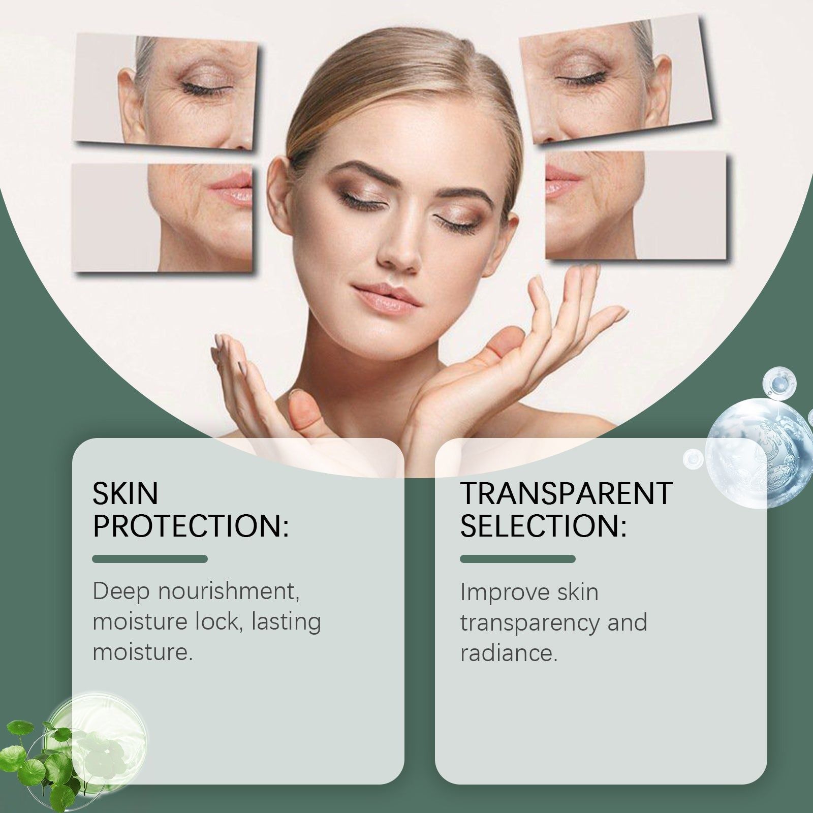 Hydrating Facial Serum for Brightening, Anti-Wrinkle, Moisturizing, Rejuvenating Skin ,80ml