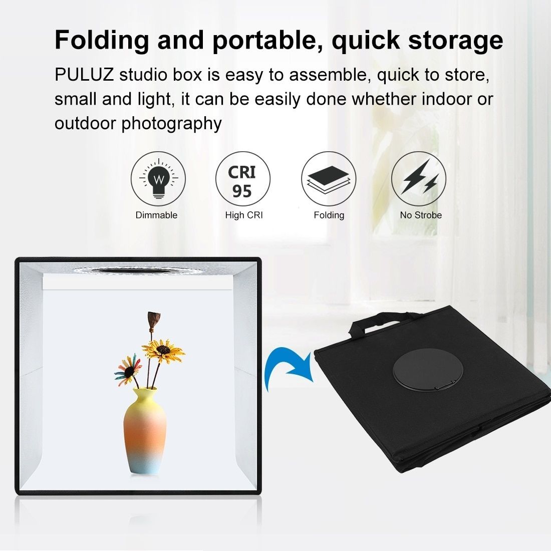Photography Light Box Ring Light Photo Lighting Studio Portable Lighting Tool