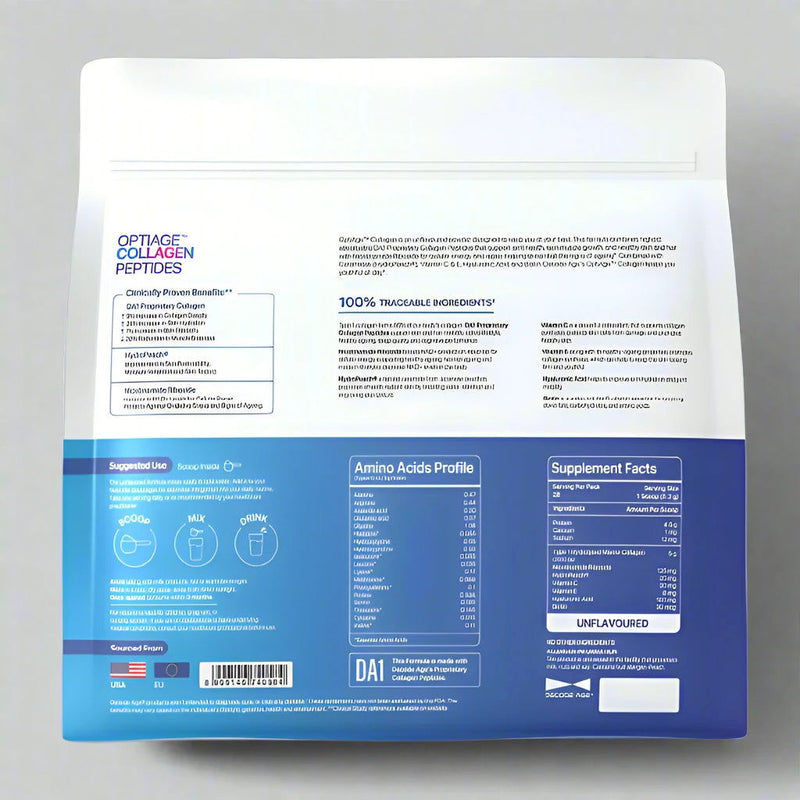Decode Age Optiage Collagen Peptides Unflavoured 75g