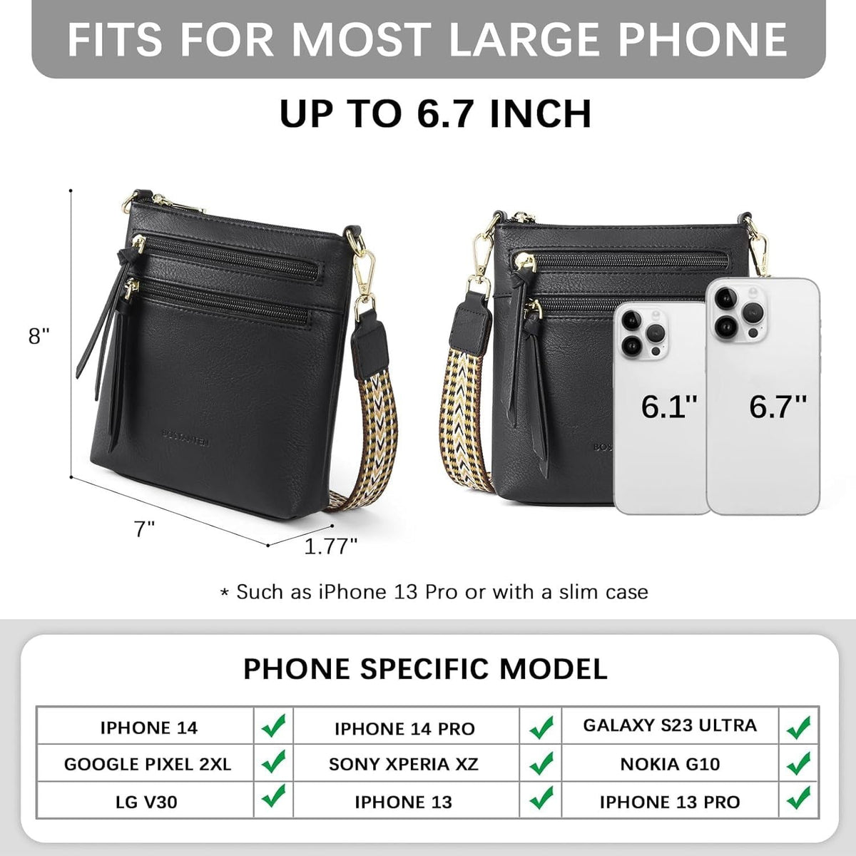 Small Crossbody Phone Purses for Women Crossbody Bags Shoulder Bag