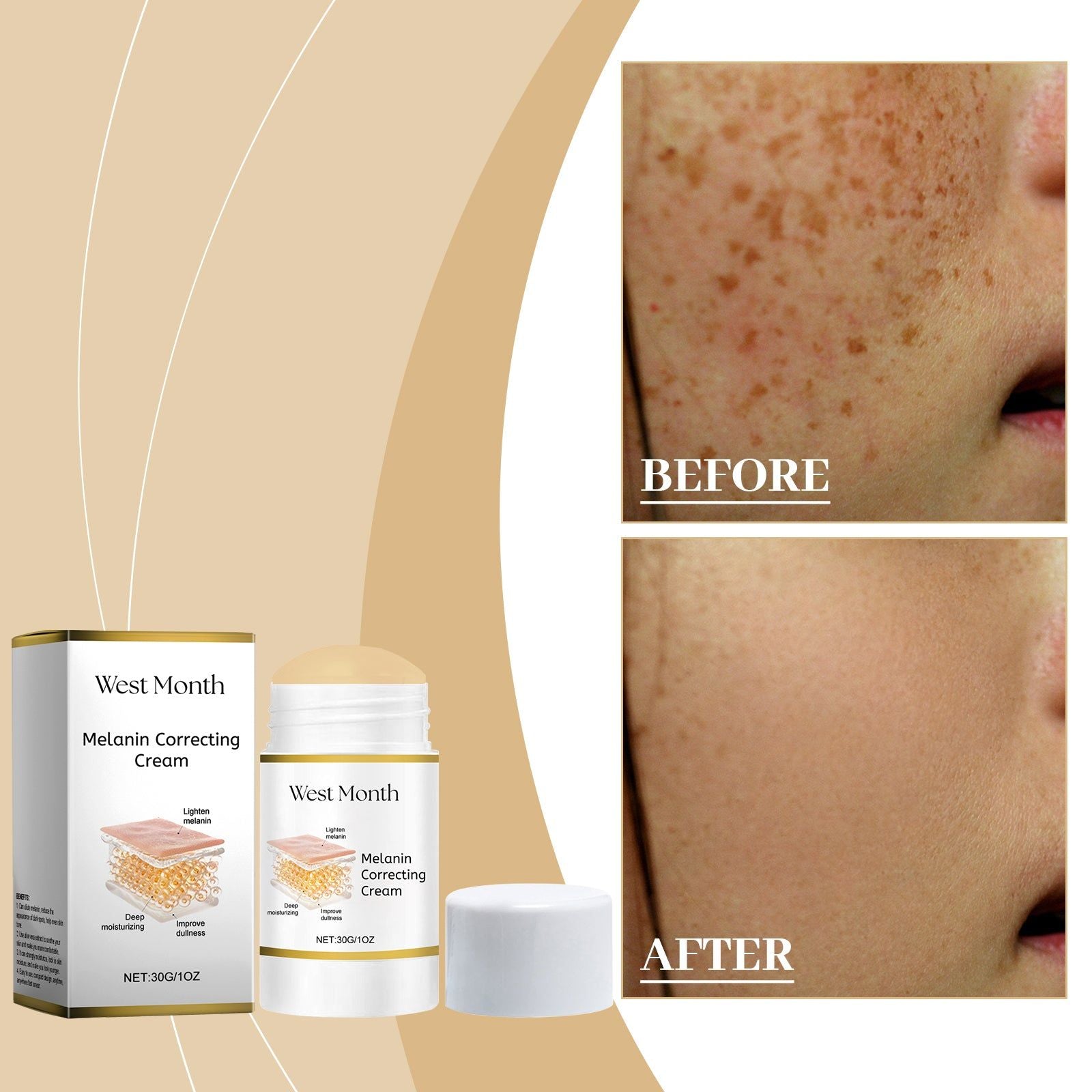 Revitalize Skin with Hydrating Moisturizing Stick, Brighten Dullness, Rejuvenate, Niacinamide Aloe ,30g