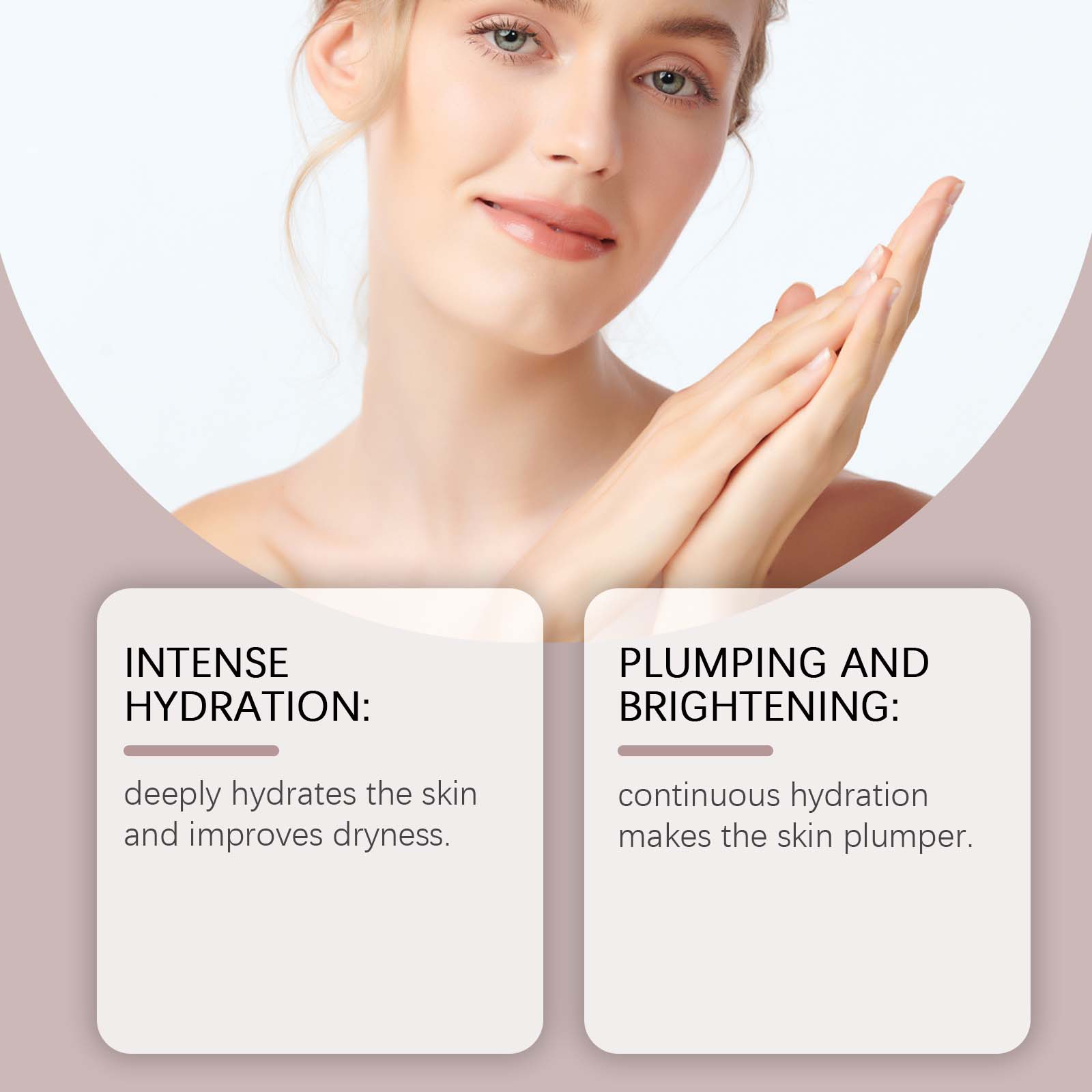 Collagen Hydrating Mask, Facial Care, Moisturizing, Pore Smoothing, Anti-Aging ,4pcs
