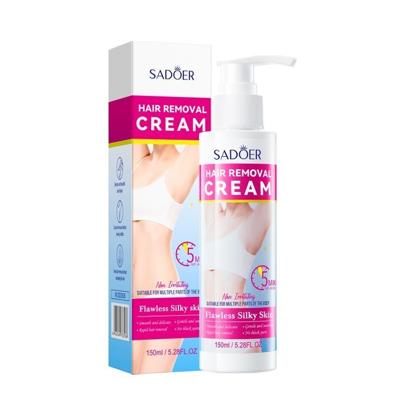 Hair Removal Cream 150ml, Fast and Long-Lasting - 001-SD33536