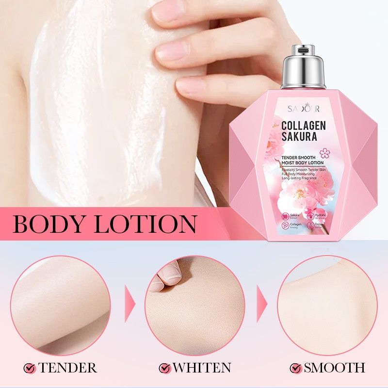 Natural Moisturizes Collagen & Cherry Blossom Body Lotion-001-SD03065