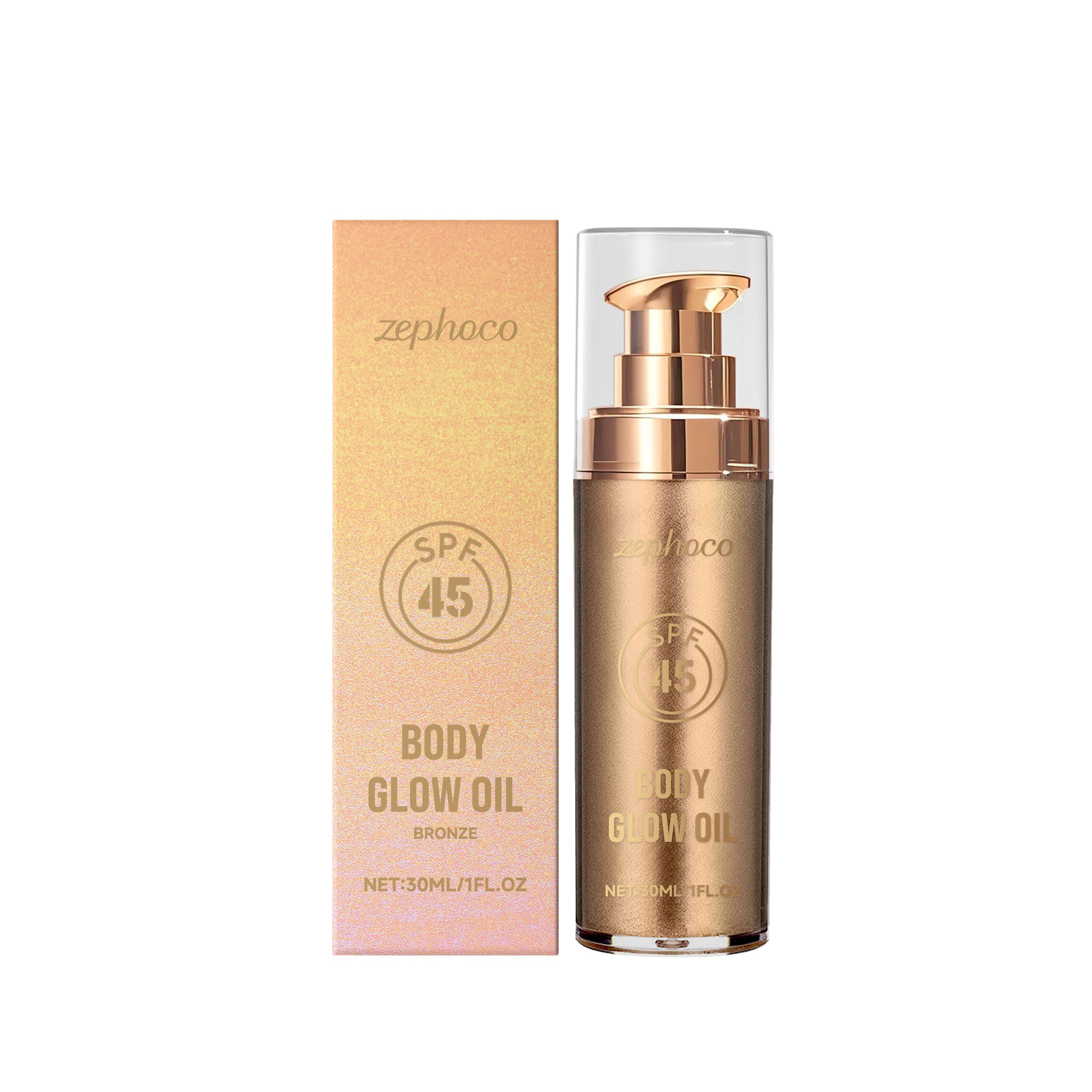 Copper Coconut Body Oil, Skin Care, Summer Glow, Moisturizing, Lustrous, Refreshing ,30ml