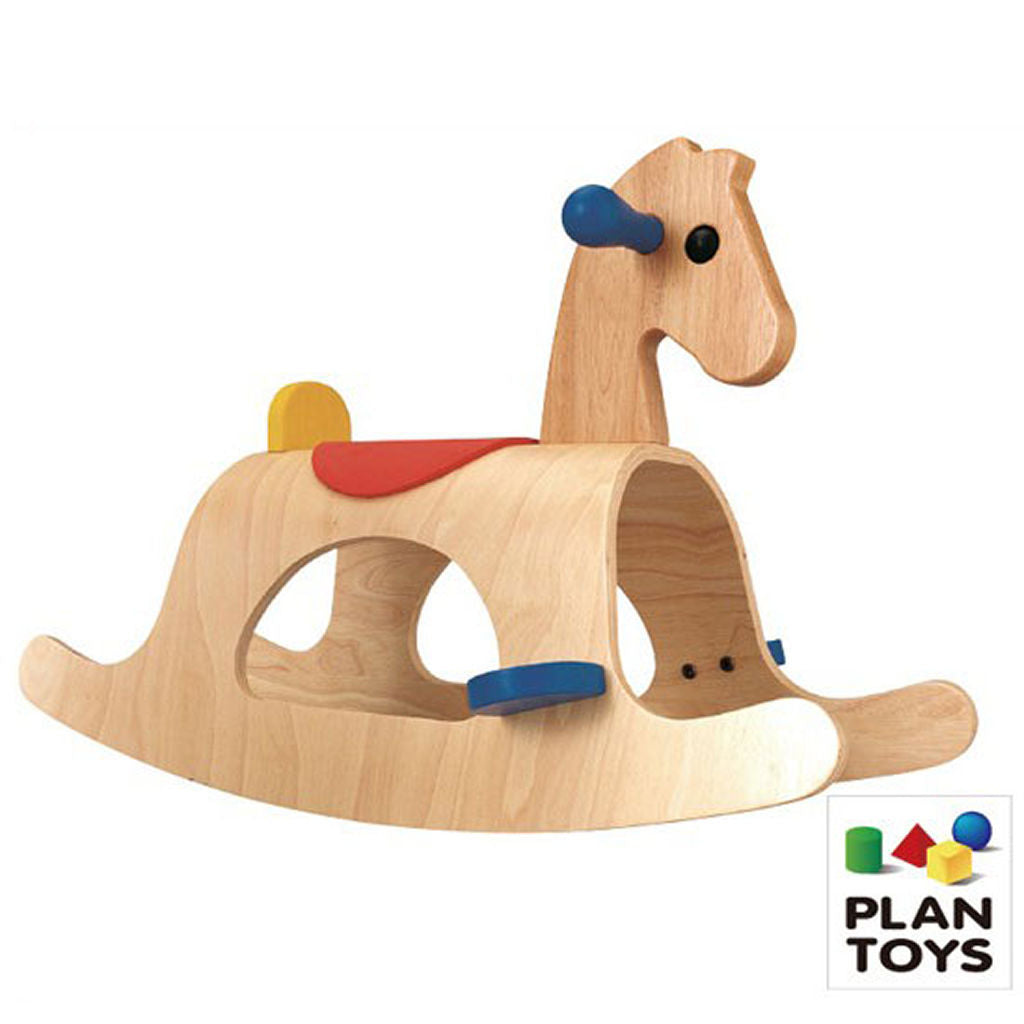 PlanToys Palomino — Wooden Rocking Horse