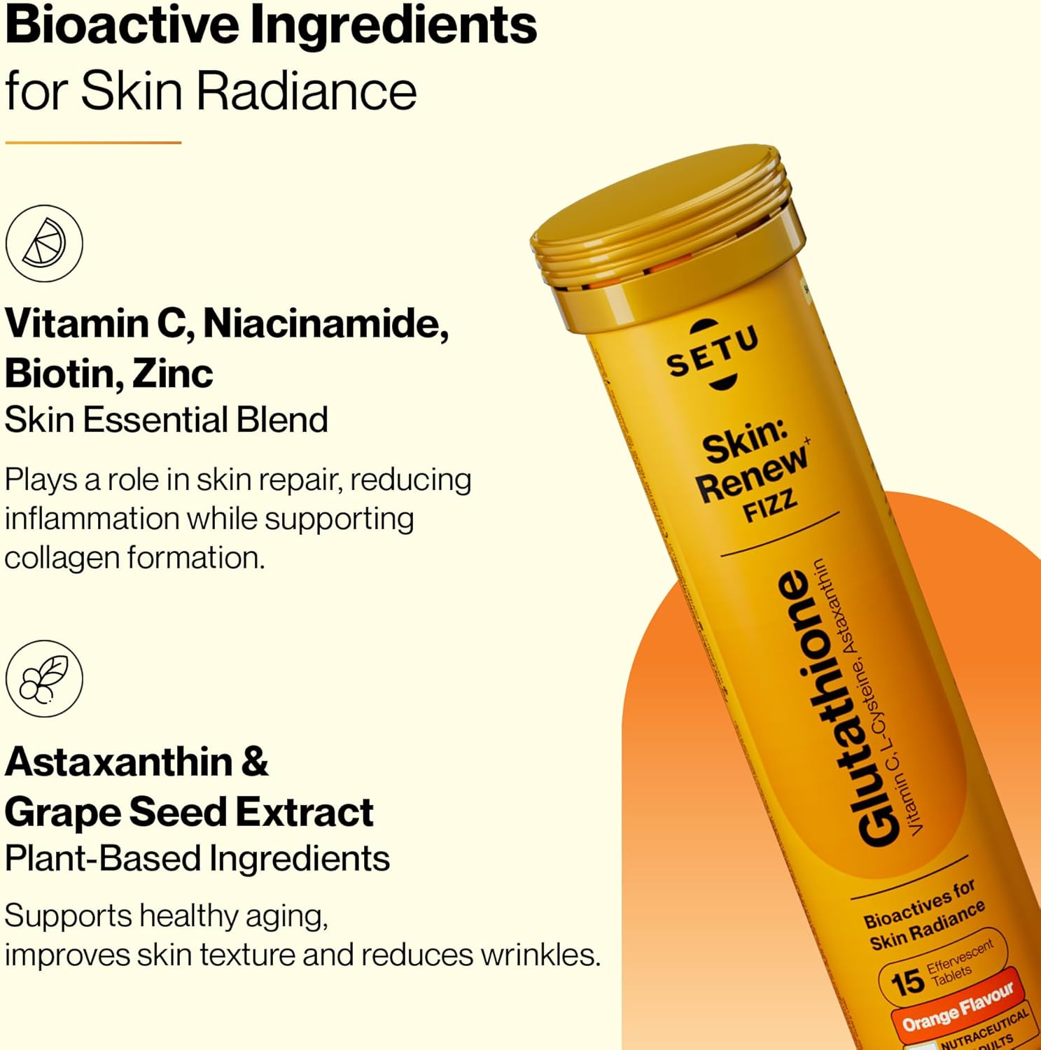 أقراص SETU Skin Renew Glutathione 30