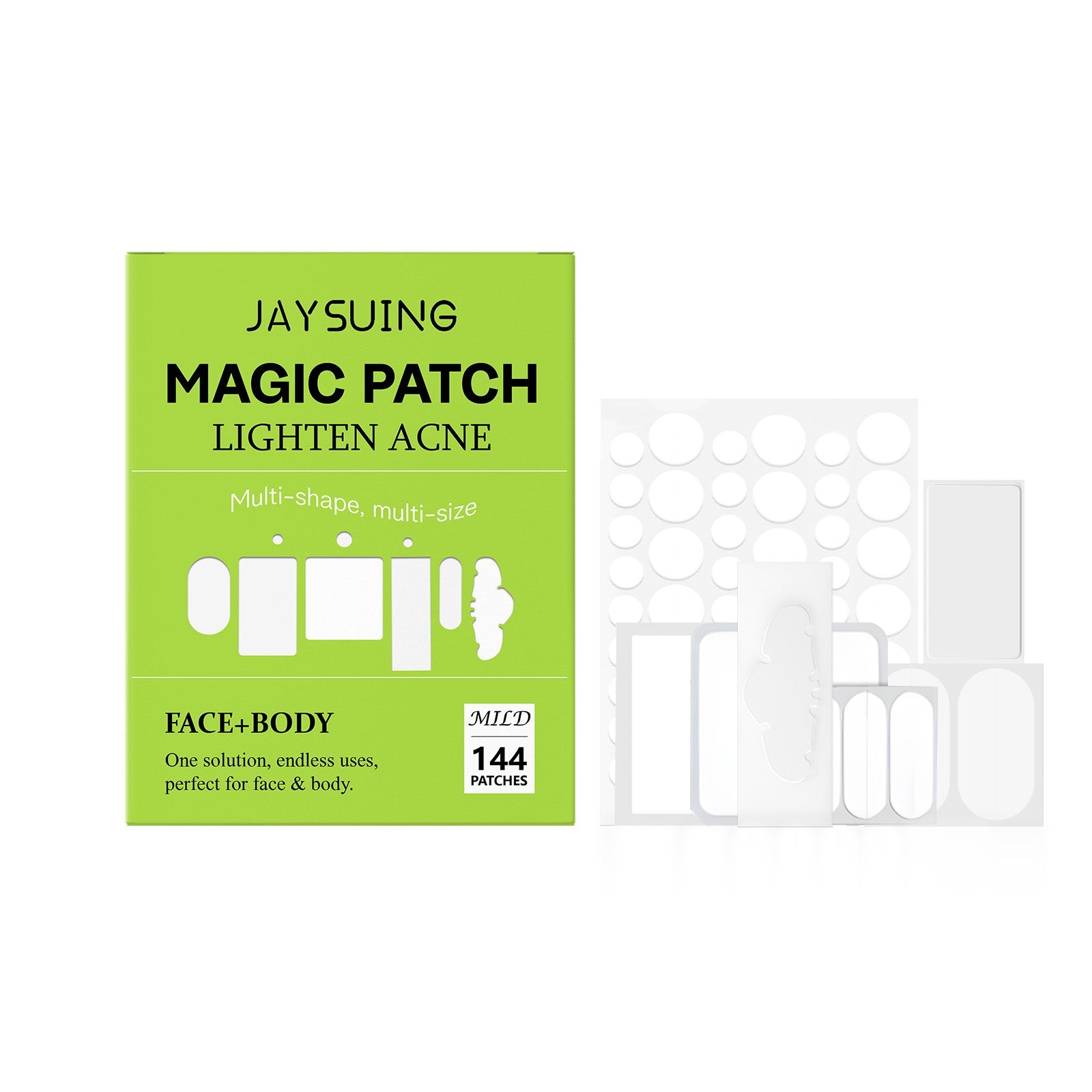 Clear Acne Patches for Facial Care, Fading Blackheads, Moisturizing, Gentle Skin Repair ,144pcs