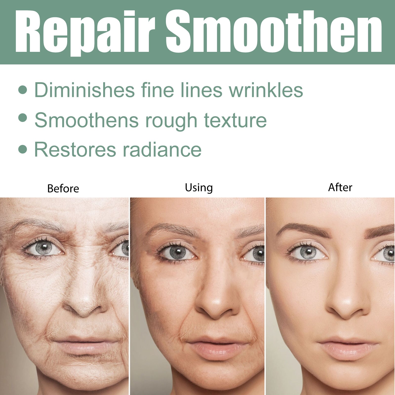 Deep Curing Collagen Essence, Fade Wrinkles, Hydrate, Brighten Skin, Anti-Aging ,30ml