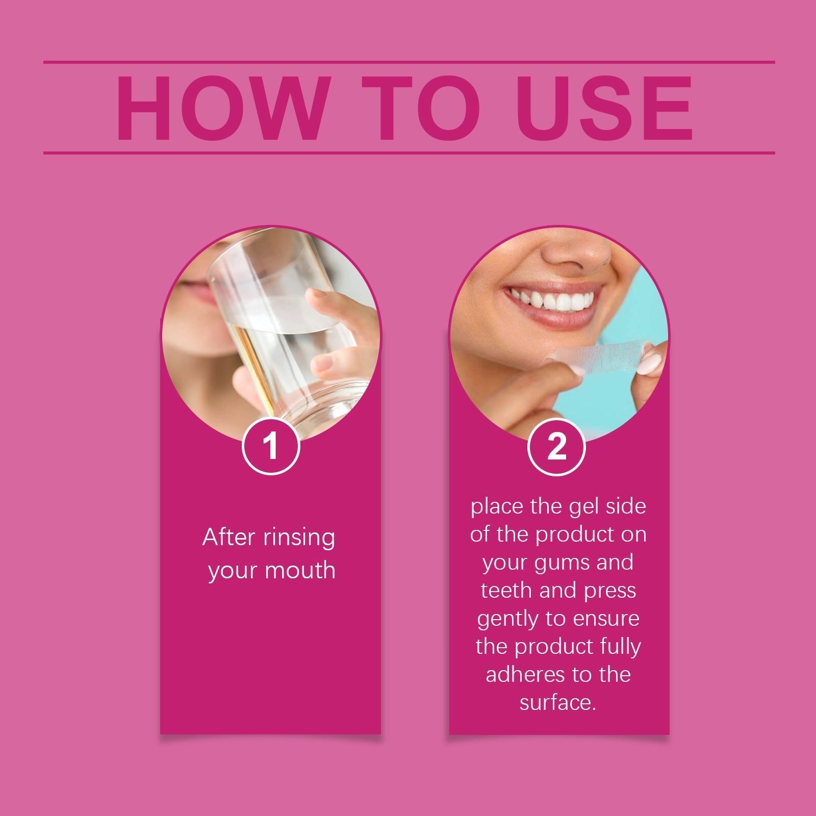 Brighten Your Smile with White Teeth Whitening Patches, Fast & Safe Oral Care ,7 pieces