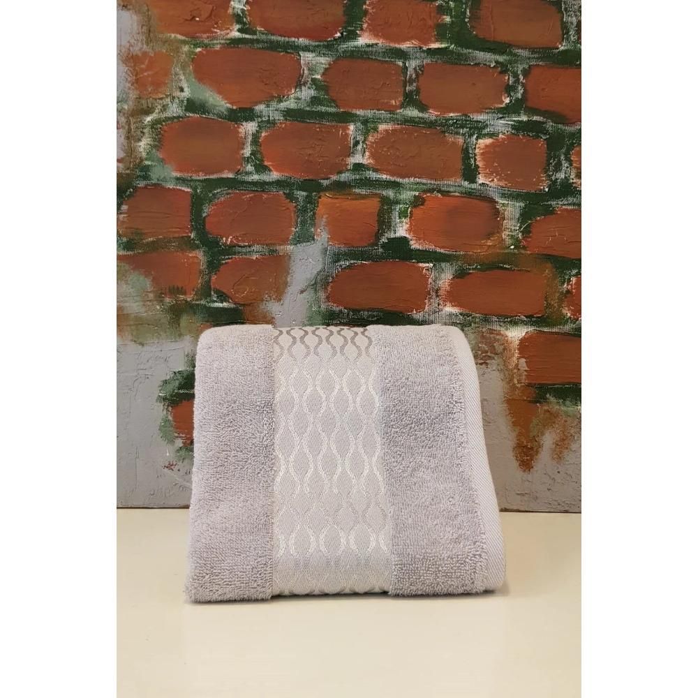 Özdilek Elissa Cotton Soft Hand Face Towel 6 Pcs - Cream ,Pink, Stone, Gray, Beige, White 50*80 cm