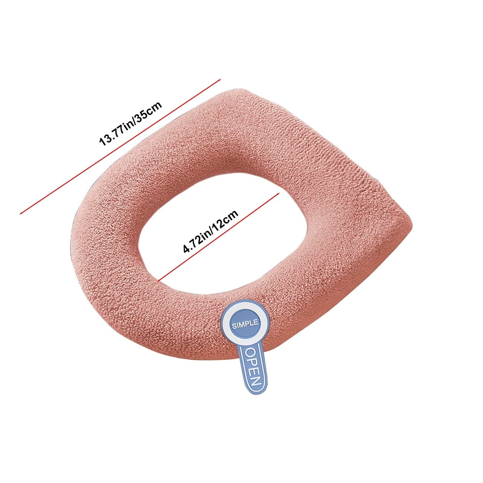 Bathroom Toilet Seat Covers Knitted Style Winter Toilet Seat Cushion Cover