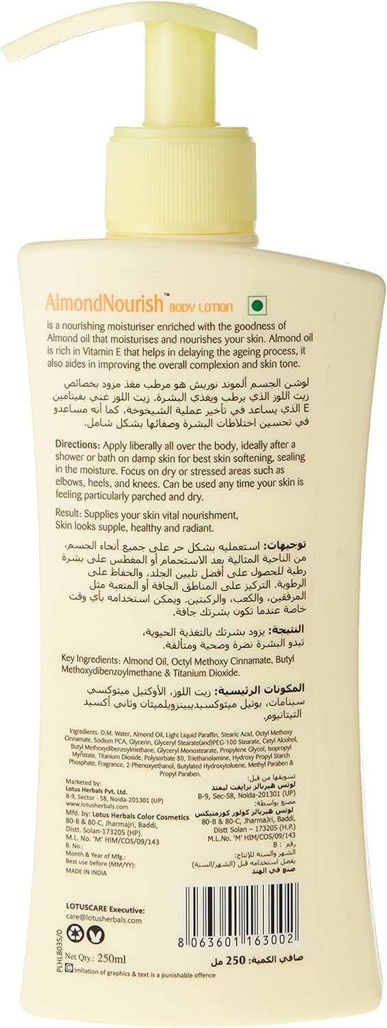 LOTUS Herbals Almond Nourish Daily Body Lotion 250 ml -