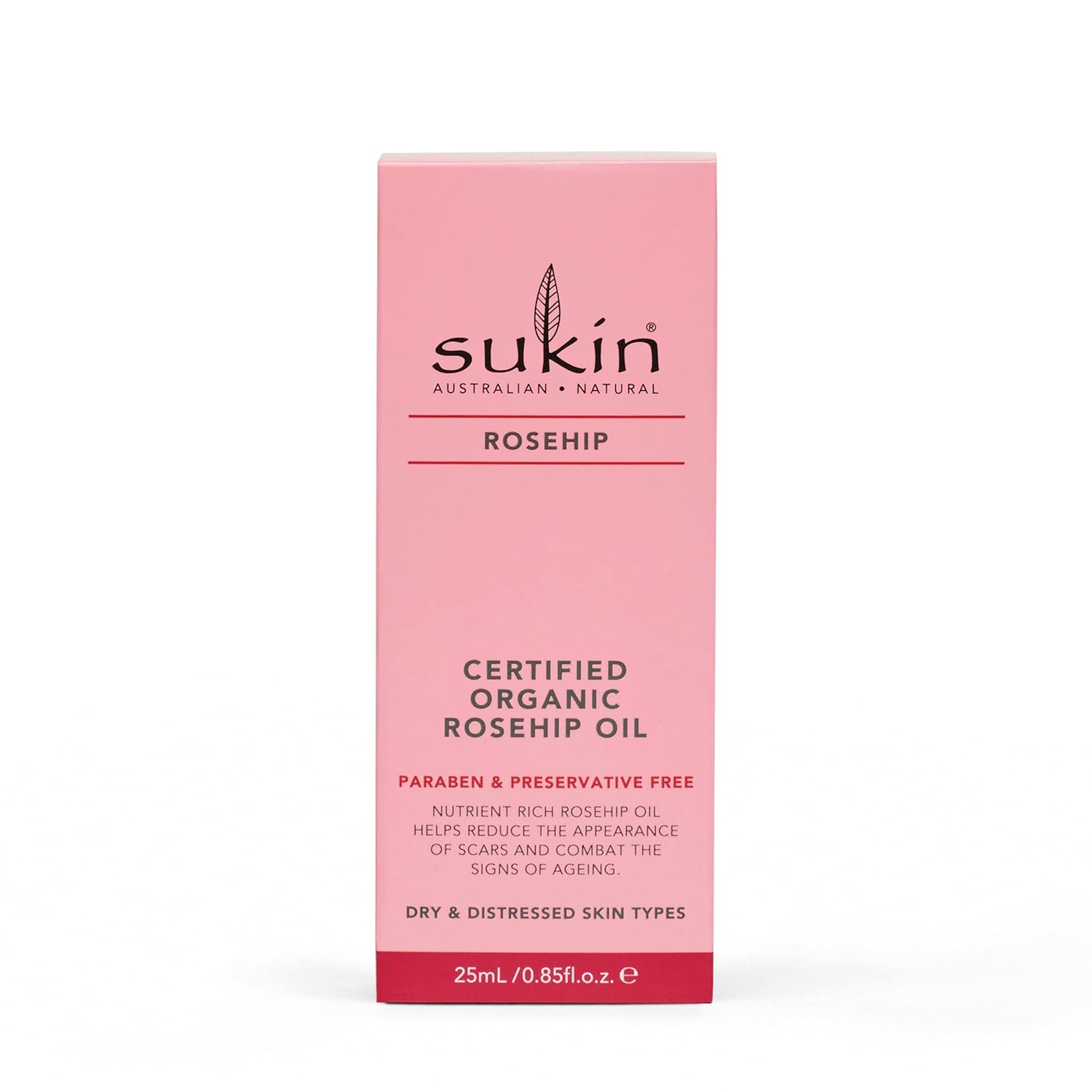 Sukin Certified Organic Rose Hip Oil, 25 Ml