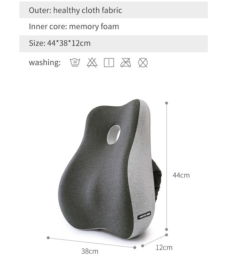 Seat Cushion Back Cushion Office Chair Cushion Car Seat Cushion Memory Foam