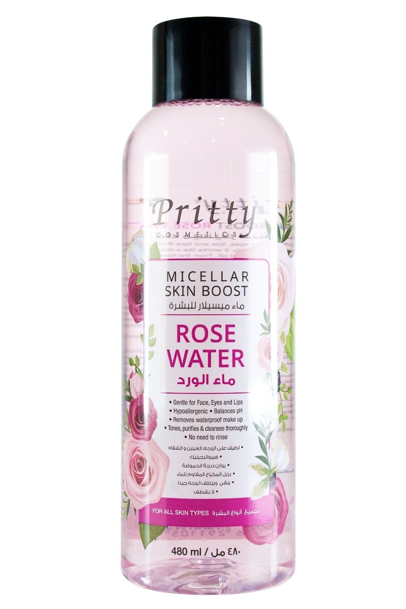 Pritty Micellar Rose Water, 480ml