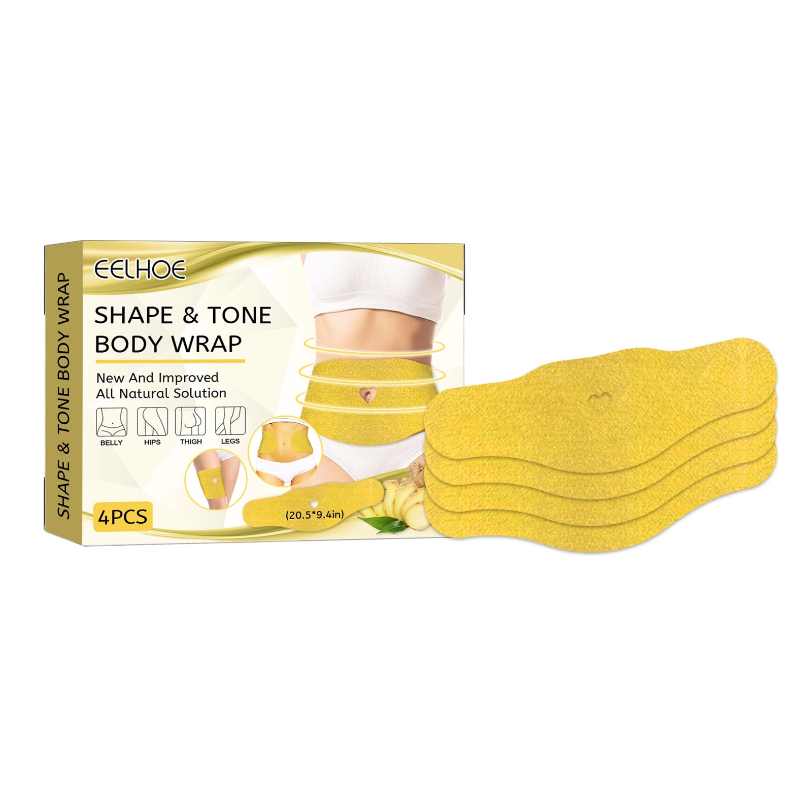 Body Shaping Firming Stick, Slimming, Toning, Intestine Care, Weight Loss ,4pcs