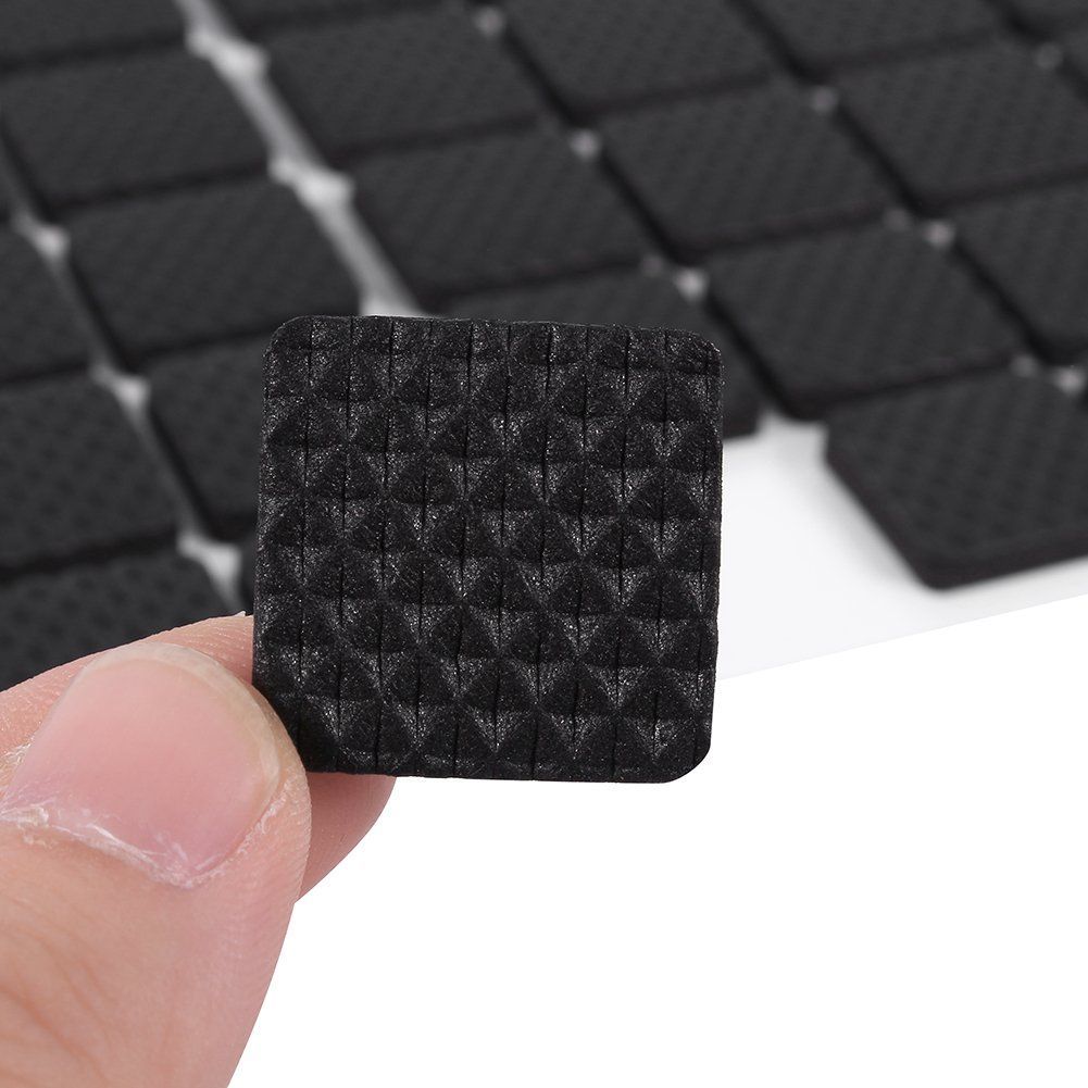 Non-slip Self-adhesive Rubber Feet Pads Black Funiture Chair Pads Protector Floor Protectors