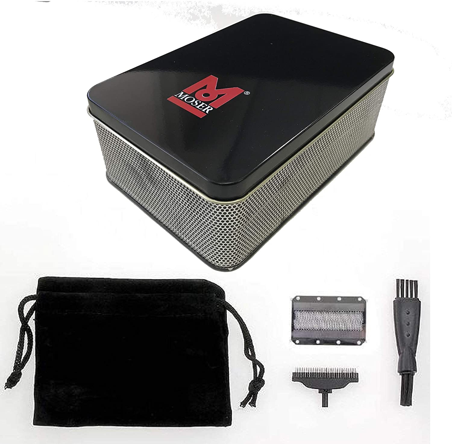 Moser Travel Shaver Cordless black/silver UK-Plug-3615-0052