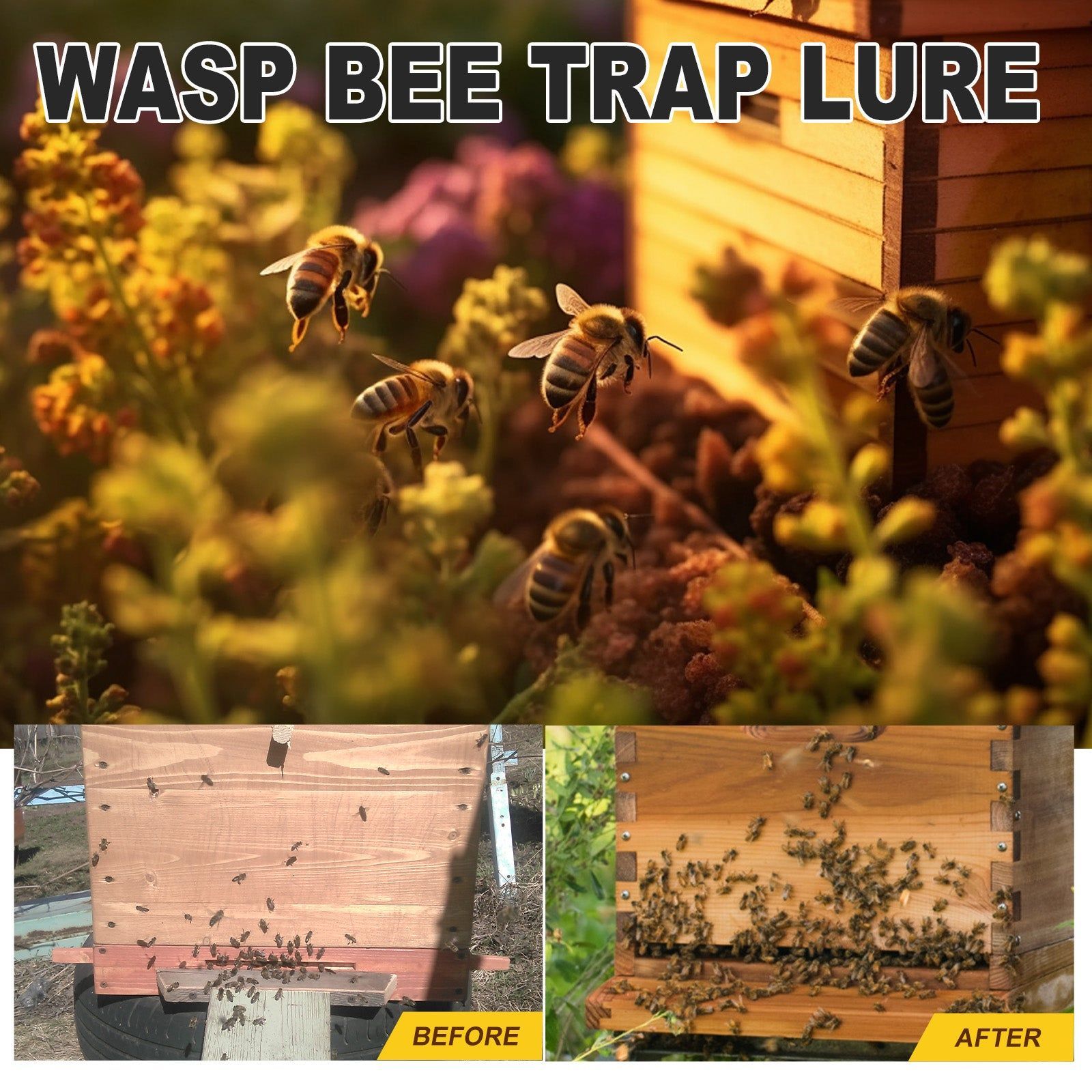 Boost Your Horticultural Beekeeping with Bee Attractant, Quick & Effective ,30ml