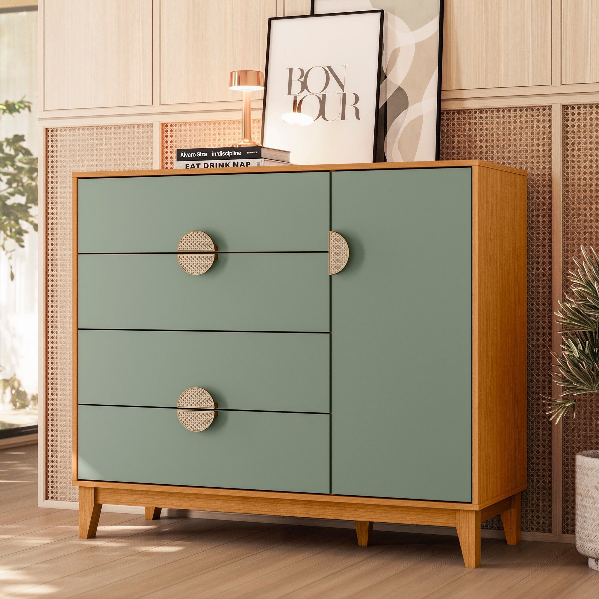 IPE 4 Drawer Shoe Rack