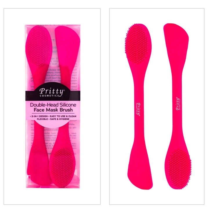 Pritty Face Mask Brush Dual End Silicone, 1x2