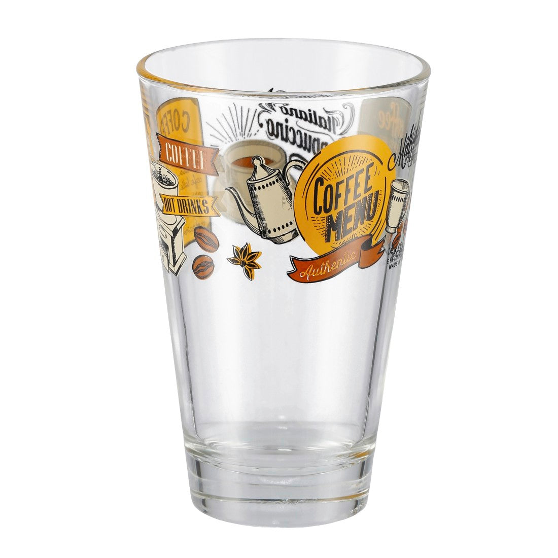 XAVAX 111240 Latte Macchiato Glasses, Stand Display, 168 pcs