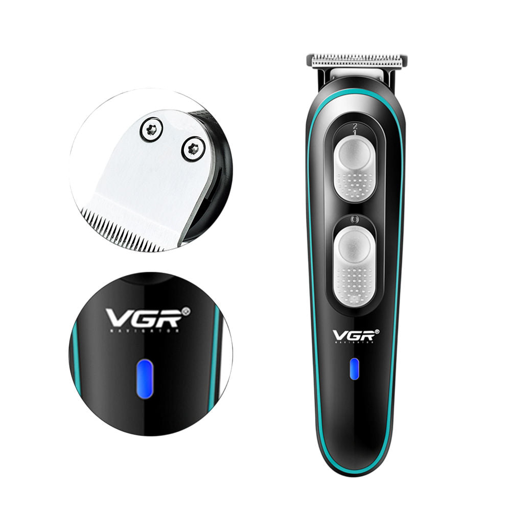 USB Hair Clipper with 4 Guide Combs