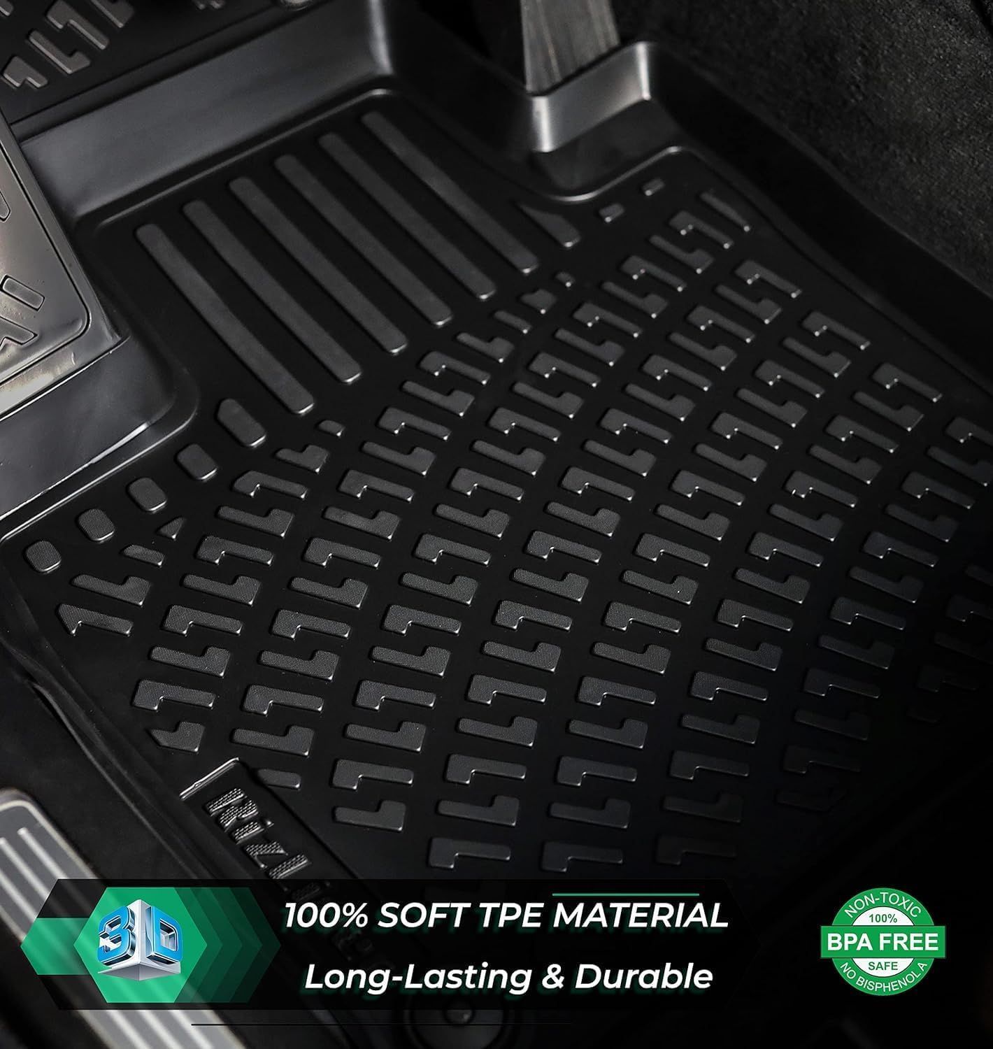 For Bmw 3 Series E46 1997-2006 3D Car Floor Mat Premium