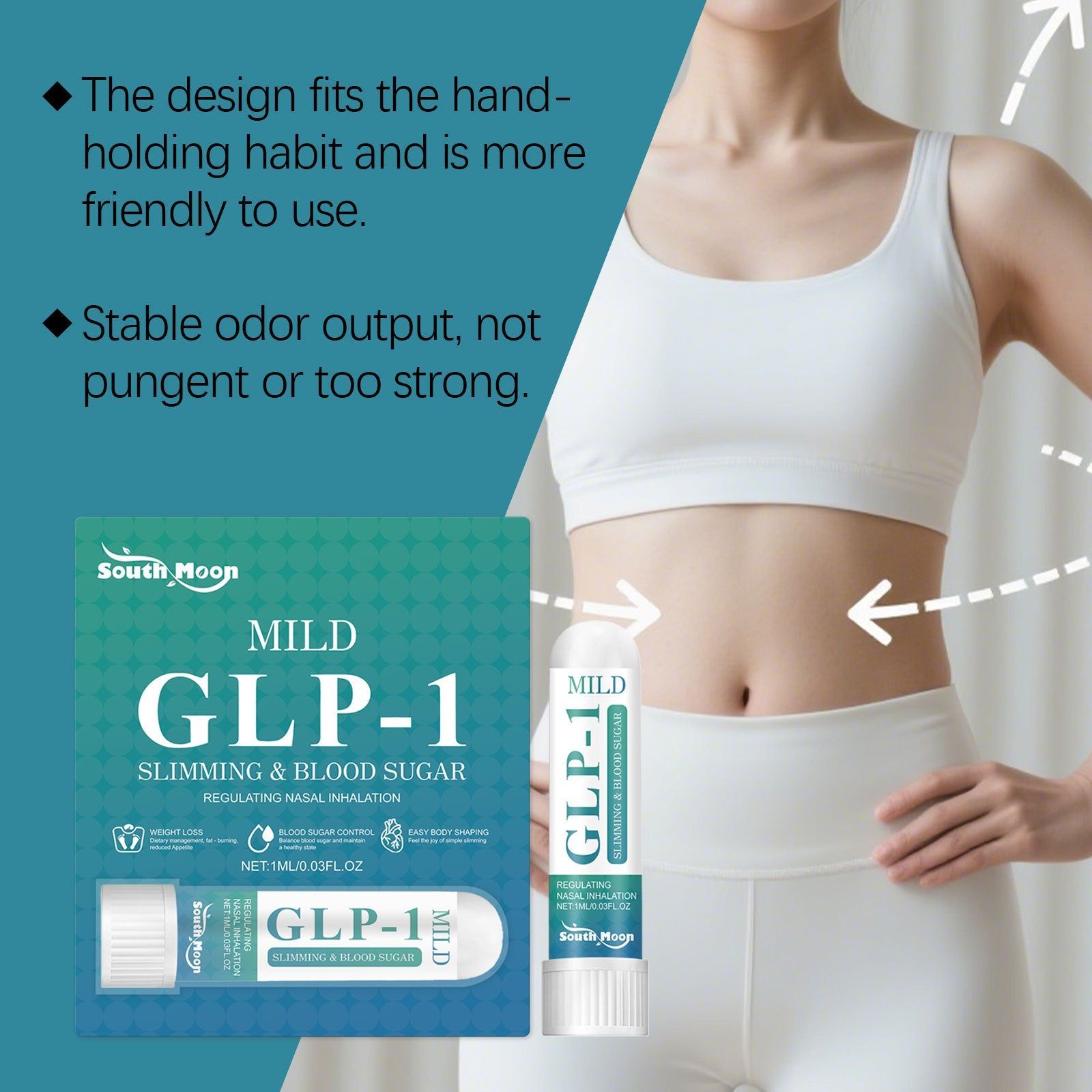 Body Care Nasal Aspirator, Lightweight, Portable, Fat Burning, Weight Loss ,1ml