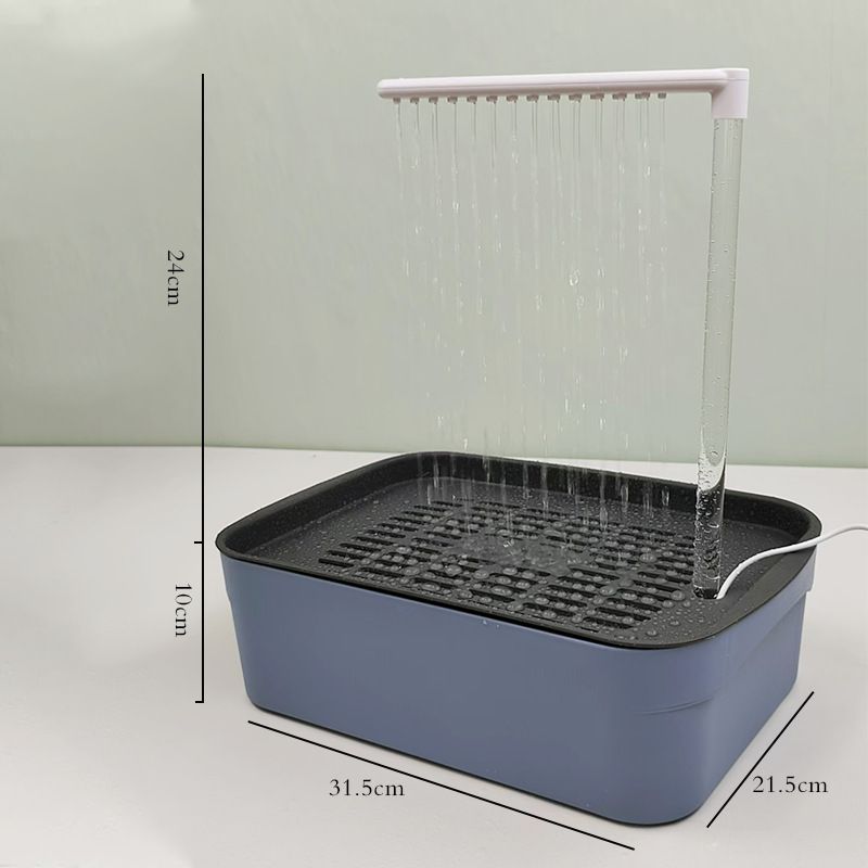 Pet Circulating Water Bath Parrot Bathtub Bird Bath Accessories Automatic Bird Cage Shower
